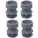 Washing Machine Vibration Pads, Floor Trays, Refrigerator Stand (4 Pcs Set)